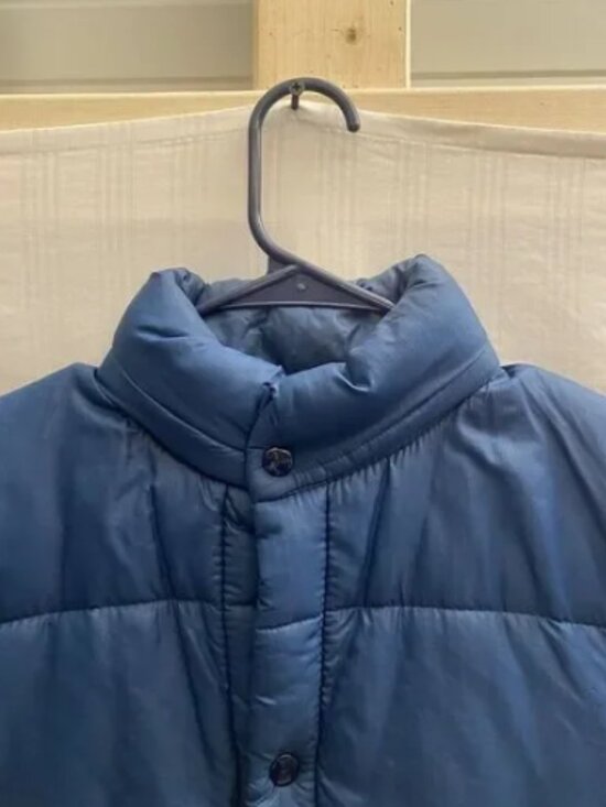 Vintage‎ Horace Small Therma Line Quilted Insulated Vest Blue Large - Picture 2 of 4